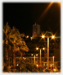 Notre-Dame d�Esp�rance uppe p� Le Suquet Foto: Patrik Mattsson � 2009